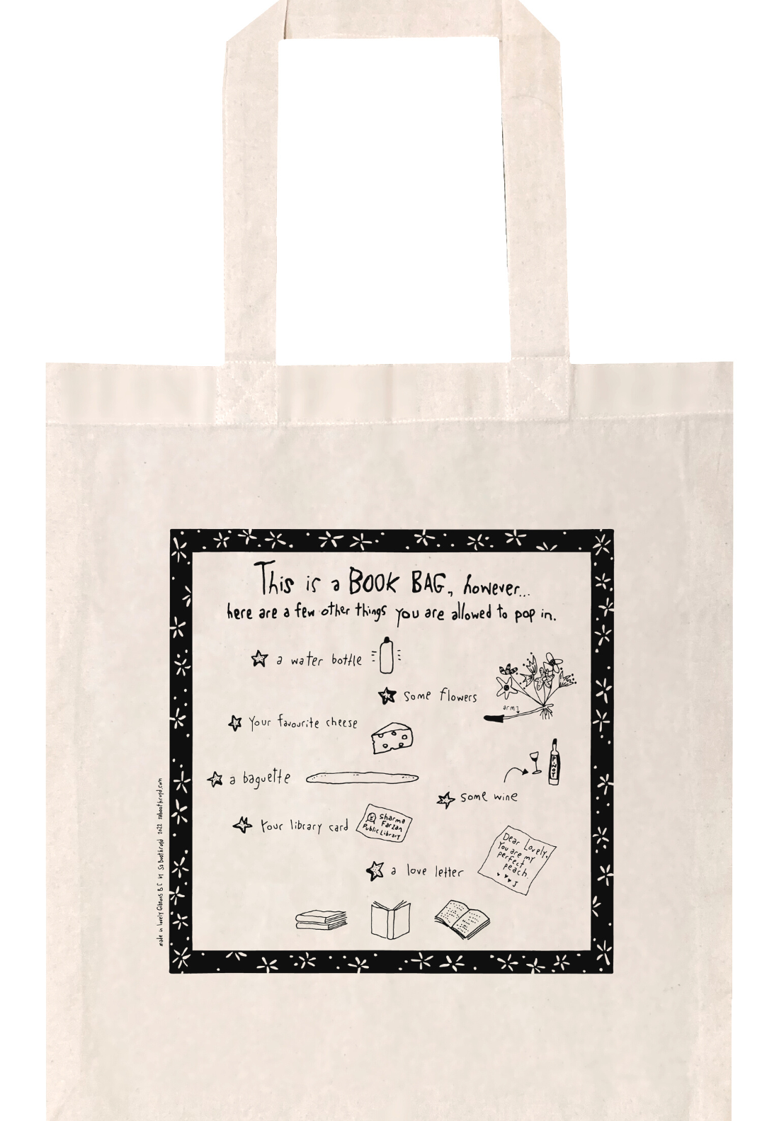 Book Tote Bag This is a Book Bag Book Club Gift Ideas Sa Boothroyd Gallery