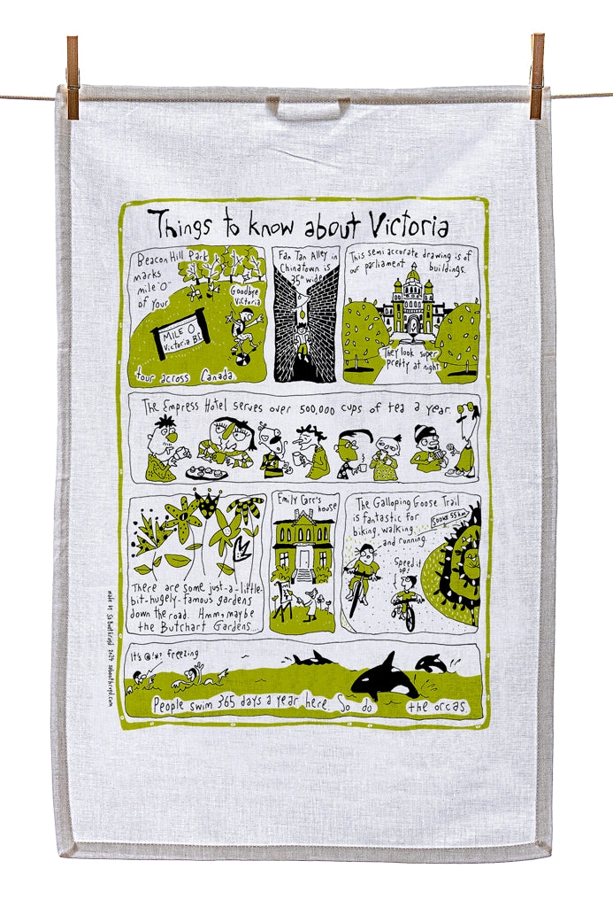 Tea Towel - Things to know about Victoria