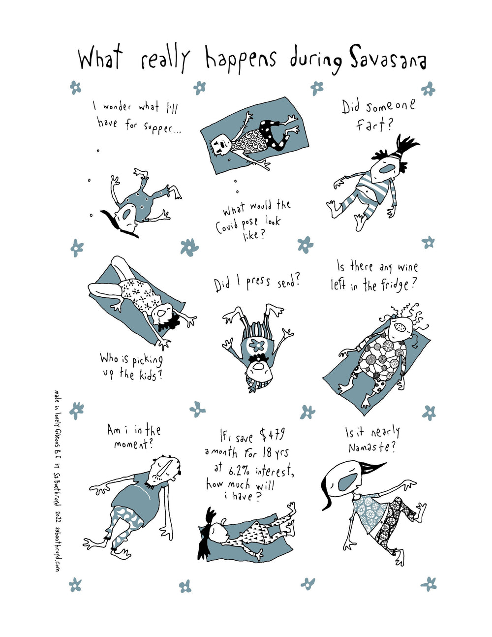 Print - What really happens during Savasana