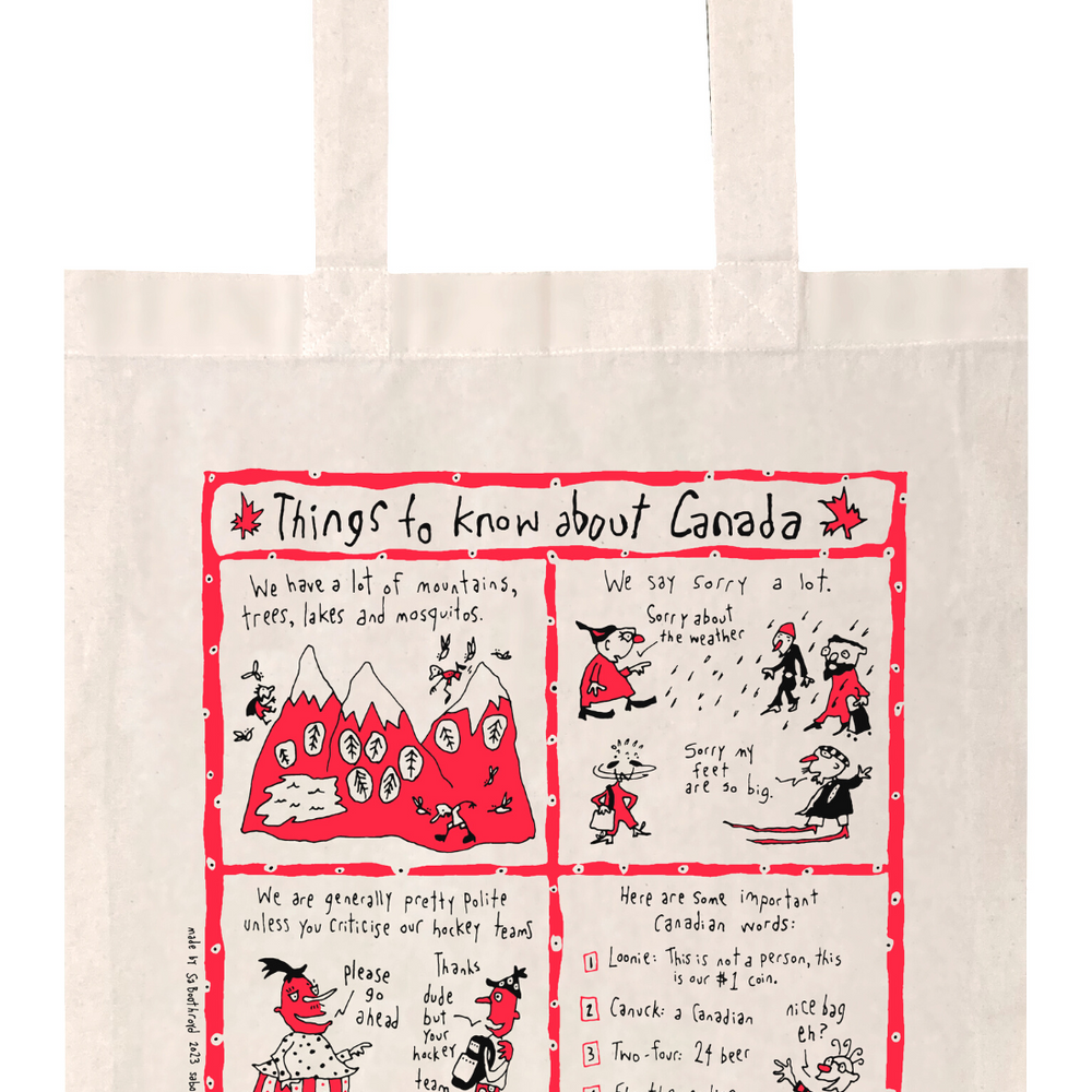 
                  
                    Bag - Things to know about Canada (English & French)
                  
                